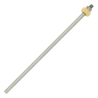 Replacement mandrel shaft and nut for Rotur deluxe colleted pen mandrel – made in the UK