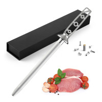 Katsura diamond honing rod knife-sharpening steel kit - 10"