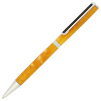 Slimline ballpoint pen kit chrome
