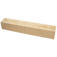 Curly Maple spindle blank 2 x 2 x 12 - product of Canada