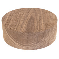 Black Walnut bowl blanks round 2-1/2" - product of Canada