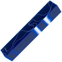 Acrylic pen blanks #29 - Stonewash Denim