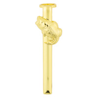 Slimline pen clips bass gold - single