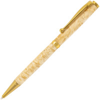 Budget Fancy Slimline pen kit titanium gold