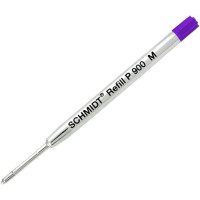 Schmidt P900 Parker-style ballpoint ink refill purple - one pack