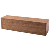 Sapele mahogany spindle blank 3 x 3 x 12