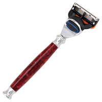 Basics Fusion-style razor handle kit chrome