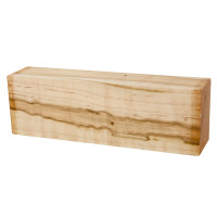 Knife block Curly Wormy Maple 1" x 1-1/2" x 5" - product of Canada