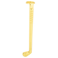 Slimline pen clips golf gold - single