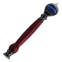 Basics Fusion-style razor handle kit gun metal