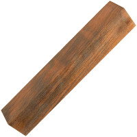 Stabilized double dyed Maple pen blanks black & orange - product of Canada