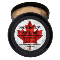 Superior Grit Original abrasive paste – 230 g / 8 oz jar - product of Canada