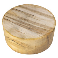 Wormy Maple bowl blanks round 4" - product of Canada