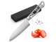 AUS-10 Japanese steel forged Katsura Santoku culinary blade - 5
