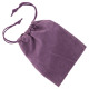 5-pack bottle stopper velveteen pouch purple