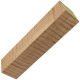 Stabilized Curly Maple pen blanks coffee brown exceptional 1