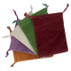 5-pack bottle stopper velveteen pouch multi-colour