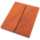 Knife scales - Padauk 3/8