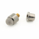 Fibre mesh stylus tip with threaded insert - gun metal