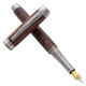 Mistral fountain pen kit by Beaufort black titanium & rhodium
