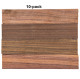Bolivian Rosewood pen blanks 1
