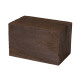 Roasted Ash bottle stopper blank 1-1/2 x 1-1/2 x 2-1/2 - product of Canada