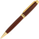 Budget Round Top European pen kit 7 mm gold