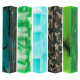 5-piece acrylic pen blank sampler bundle - green