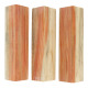 3-pack Stabilized box elder flame pen blanks 3-1/4