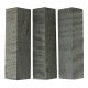 3-pack Stabilized Curly Maple pen blank shorts black - product of Canada