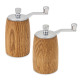 Chef mini crank-top salt & pepper mill grinder set