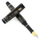 Cyclone fountain pen kit by Beaufort black chrome
