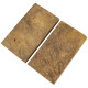 Knife scales for folding knife kits - Stabilized Amboyna 3-1/2