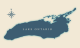 Label cast artisan pen blank - Lake Ontario