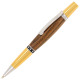 Maple Leaf pen kit chrome with gold