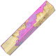 One of a Kind 119: Fusion hybrid pen blanks Stabilized box elder with teal & pink - limited run