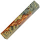 One of a Kind 122: Fusion hybrid pen blanks stabilized black Amboyna Burl with gold and white - limited run