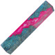 One of a Kind 128: Fusion hybrid pen blanks stabilized blue Amboyna Burl with sea foam & magenta - limited run