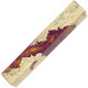 One of a Kind 131: Fusion hybrid pen blanks stabilized Spalted Tamarind gold & violet - limited run