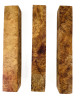 One of a Kind AMB 015: Lot of 3 Amboyna Burl pen blanks