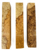 One of a Kind AMB 20: Lot of 3 Amboyna Burl pen blanks
