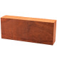 Knife block - Stabilized Padauk 1 x 2 x 5