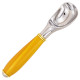 Ice cream scoop kit chrome with gold accents