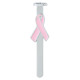 Pink ribbon breast cancer awareness pen clip for Slimline 7 mm - chrome