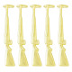 Slimline pen clips rifle gold - 5 pack