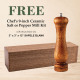 Sapele mahogany spindle blank 3 x 3 x 12 plus FREE 9
