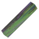 Stabilized double dyed Soft Maple pen blanks purple & lime green - product of Canada