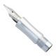 Fountain pen assembly for Wilfred rollerball pen kit - chrome