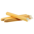 Gold cardboard pen box 10 pack