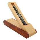 Two-tone wooden pen box - single